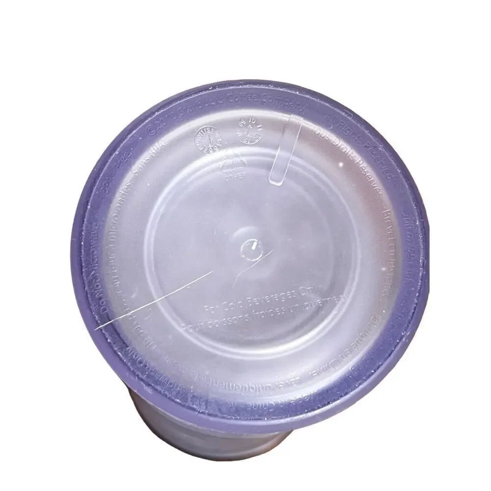 Starbucks Frosted 20oz Pop Top Cold Drink Tumbler Travel Cup